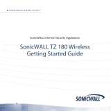 SonicWALL TZ 180 User manual