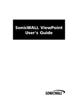 SonicWALL ViewPoint User manual