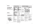 Sony 3-094-057-22(1) User manual