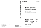Sony HVR-Z5P User manual