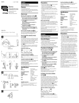 Sony MDR-PQ4 User manual
