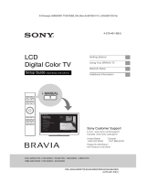 Sony 46HX820 User manual