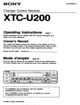 Sony XTC-U200 User manual