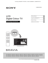 Sony KDL-EX723 User manual