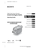 Sony DCR-HC36E User manual