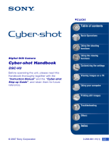 Sony DSC-H3 User manual