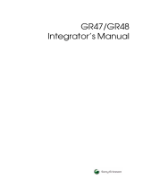 Sony Ericsson GR48 User manual