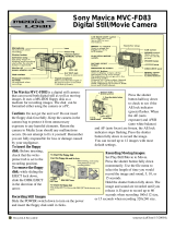 Sony Ericsson MVC-FD83 User manual