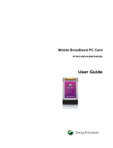 Sony Ericsson PC300 User manual