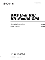 Sony GPS-CS3KA - GPS Digital Imaging User manual