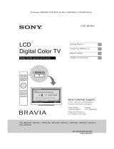 Sony KDL-40EX521 User manual