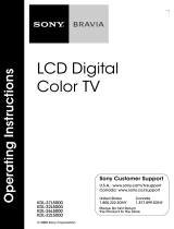 Sony KDL-37L5000 User manual