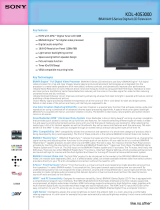 Sony KDL-40S3000 User manual