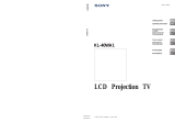 Sony KL-40WA1 User manual
