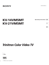 Sony KV-14VM5MT, KV-21VM6MT User manual