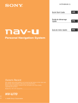 Sony NV-U70 User manual