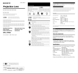 Sony VPLL-FM21 User manual