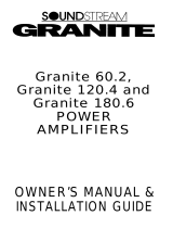Soundstream Granite 180.6 User manual