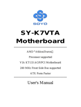 SOYO SY-K7VTA User manual