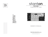 Stanton RM.402 User manual