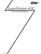 Star Micronics LaserPrinter 4III User manual