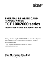 Star Micronics TCP2000 Series User manual