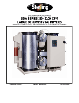 Sterling 350-2100 CFM User manual