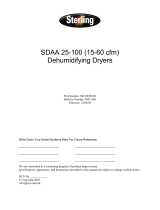 Sterling SDAA 25-100 User manual
