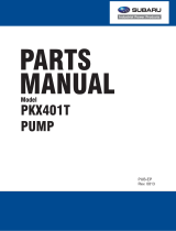 Subaru PKX401T User manual