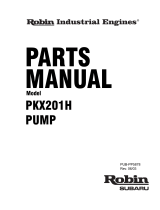 Subaru Robin Power Products PKX201H User manual