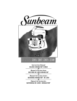 Sunbeam 2366 User manual
