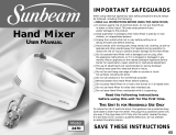 Sunbeam 2470 User manual
