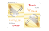 Sunbeam 2480 User manual
