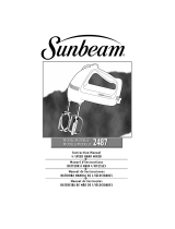 Sunbeam 2487 User manual