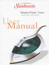 Sunbeam 3020 User manual