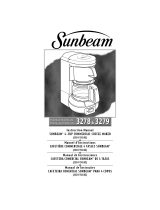 Sunbeam 3278 User manual