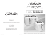 Sunbeam 2-SLICE TOASTERS User manual