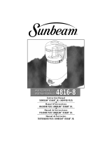 Sunbeam Oskar Jr. Chopper Plus 4816-8 User manual