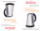 Sunbeam Stainless Steel Electric Kettle User manual