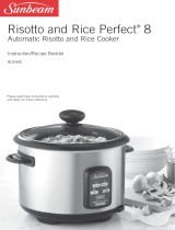 Sunbeam Risotto and Rice Perfect 8 User manual