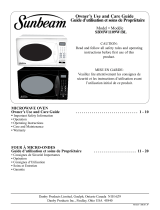 Sunbeam SBMW709BLS User manual