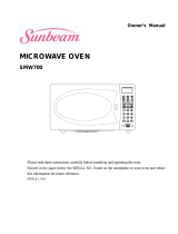 Sunbeam SMW700 User manual