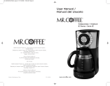 Mr. Coffee JWX36-RB User manual