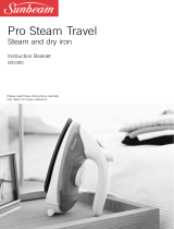 Sunbeam Pro Steam Travel SR2300 User manual