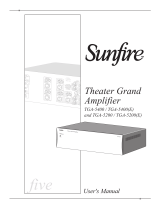 Sunfire TGA-5200(E) User manual