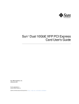 Sun Microsystems 10GBE XFP User manual