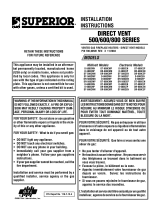 Superior D-600CMN User manual