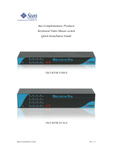 Sun Microsystems UKT-KVM-1U08-Z User manual