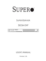 SUPER MICRO Computer 5015A-EHF User manual