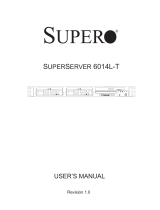 Supermicro SUPERSERVER 6014L-T User manual